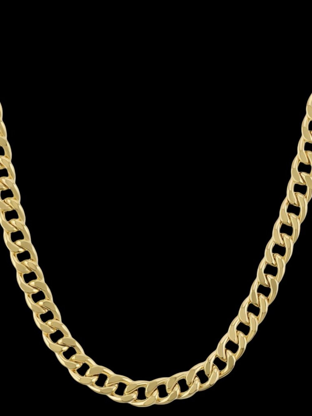 Miami Cuban Link Chain for Men Stainless Steel Jewelry - Picture 3 of 3